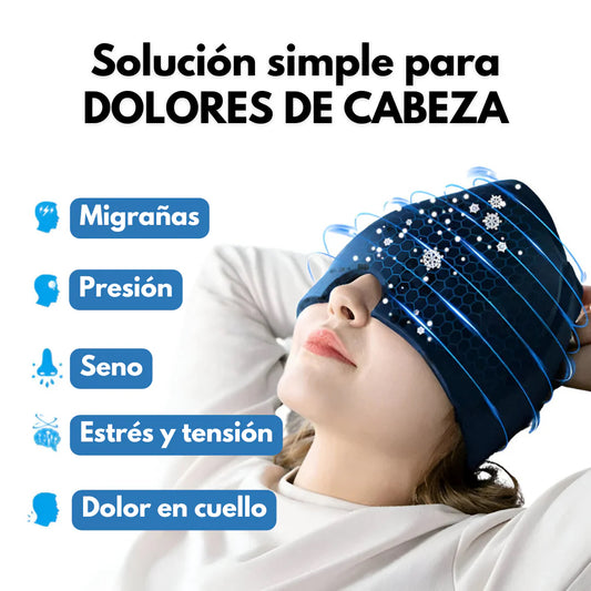 Gorro de Gel Frio para la migraña 💆‍♀️🍃